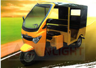 Κίτρινο Bajaj 3 τρίκυκλη δίτροχος χειράμαξα Tuk Tuk Passager ροδών για το ενήλικο νέο Drive άνεσης σχεδίου προμηθευτής