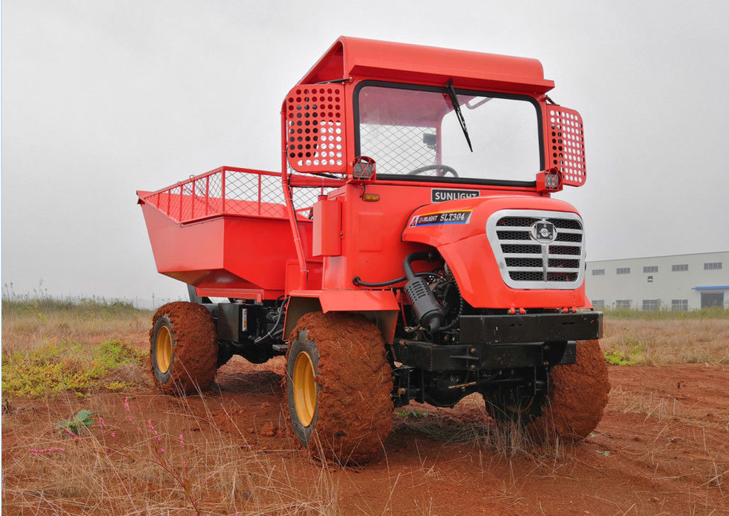 4 τόνου ικανότητας 30HP αγροτικών απορρίψεων ηλεκτρικός εκκινητής πλαισίων φορτηγών αρθρωμένος προμηθευτής
