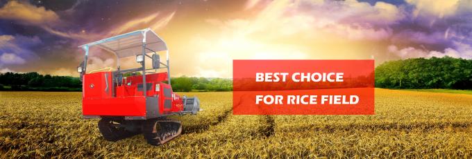 Μίνι καλλιεργητής 55KW καλλιεργητών αγροτικών τρακτέρ τομέων ρυζιού/τρακτέρ γεωργίας 0